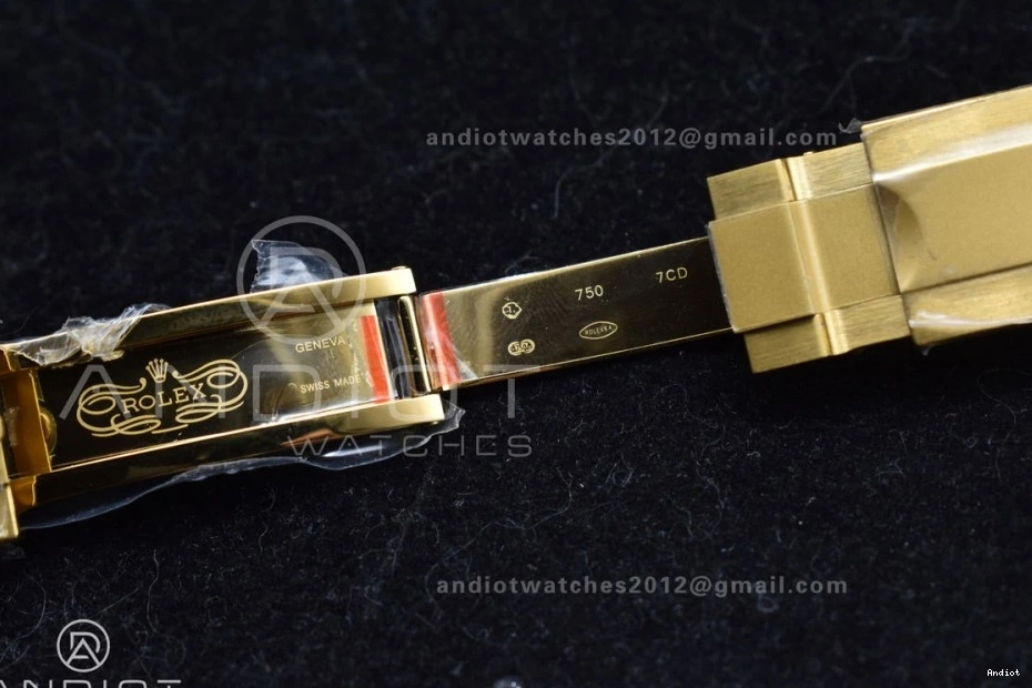 Edition Dial ADGF YG YG on Black Best A7750 Daytona YG Bracelet 0501